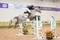 James Wilson motors to victory in the UNIBED – High Performance Equine Bedding Winter Grades B and C at Kelsall Hill’s Cheval Liberte Winter Classic